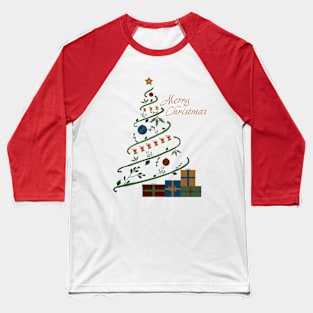 Christmas Tree Baseball T-Shirt